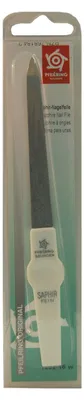 Imagen del producto de Lima de uñas Pfeilring, modelo Saphir, 16 cm, color blanco, en blíster PF