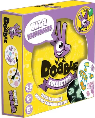 Productafbeelding van Asmodee Dobble Collector, Kaartspel, Partyspel, Vanaf 6 jaar, 15 minuten, Geschikt voor families