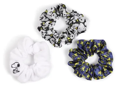 Imagen del producto de Juego de 3 gomas para el pelo con motivos de Peanuts y Snoopy