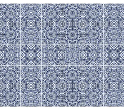 Imagen del producto de Adhesivos para azulejos autoadhesivos para cocina y baño – 30 adhesivos tipo azulejo, marca Luisa Design – 30 unidades, 10 x 10 cm