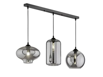 Obrázek produktu pro Lustr Fischer & Honsel Dex 3xE27 40 W černý