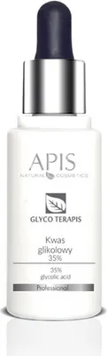 A product shot of a skincare serum bottle with a dropper.