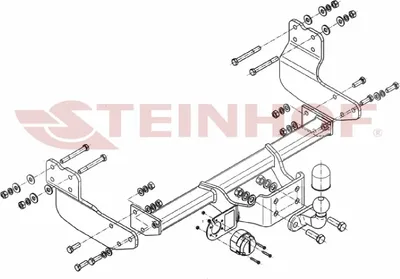 Produktbild von Z546584 Anhängerkupplung passend für FORD Transit Custom -12/2023 starr