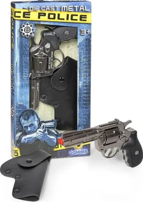 Obrázok produktu pre Policajný Revolver S Puzdrom Gonher 433/0