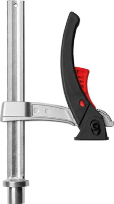 A close-up studio shot of a clamp.