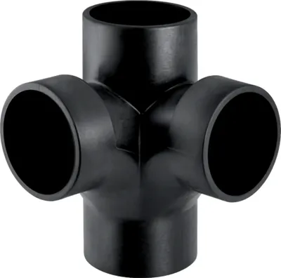 Produktbild von Geberit GE Silent-db20 Bogeneckabzweig, 88,5 Grad, 90 Grad, d110, 110 mm, 5 Stk.