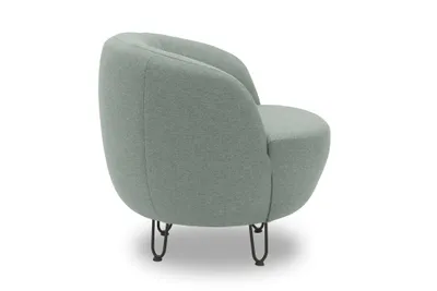 Produktbild von DOMO Collection Sessel 700009, Polstersessel, Einzelsessel, Wohnzimmersessel, Relaxsessel, mint, B72 x T76 x H72 cm