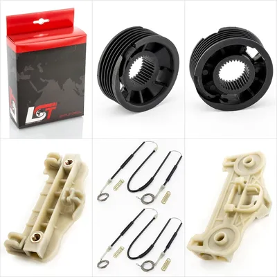 Produktbild von 2X Fensterheber Reparatursatz Set Hinten Links Rechts Für Bmw 5Er (E39)