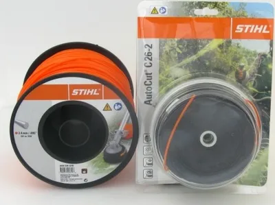 Produktbild von STIHL 4002 710 2169 Mähkopf 2,4mm AutoCut C 26-2 +Stihl Mähfaden 2,4 rund 253 m 0000 630 2246 Stihl