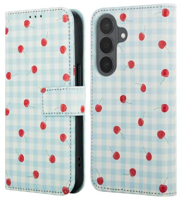 Immagine prodotto di Libreria di design imoshion per Samsung Galaxy S26 - Cherry Check