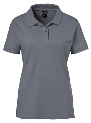 Produktbild von Damen Poloshirt, graphit, Größe 4XL : 4XL : graphit : 100% Baumwolle