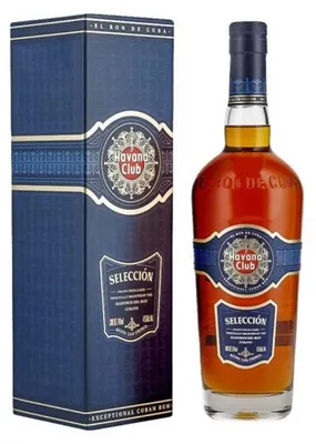 Image de Havana Club Selección de Maestros Triple Barrel Aged Rum en coffret cadeau Cuba | 45 % vol | 0,7 l