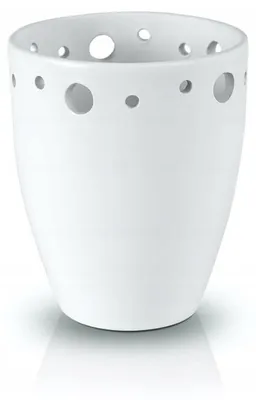 Produktbild von Polnix Keramik Pflanztopf Weiß Dekorativ 16,5cm