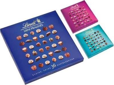 Image de Lindt Mini Pralines Délices sucrés en chocolat en mini 180g