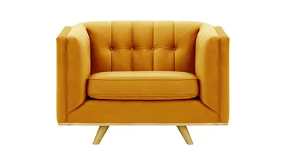 Produktbild von SLF24 - Sessel Vicenza - Senf - Velluto 8