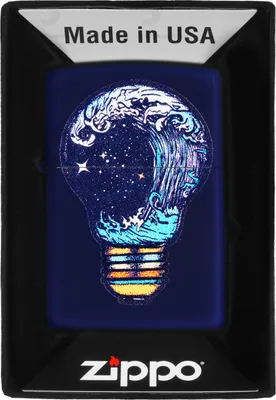 Produktbild von Zippo Benzinfeuerzeug Toxic Waves UV Design
