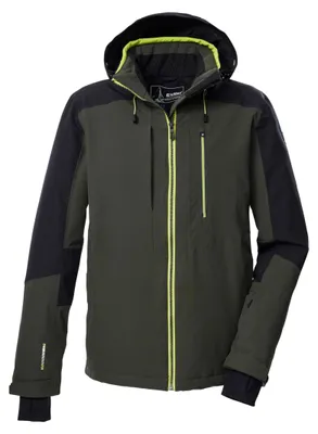 Productafbeelding van Killtec heren ski-jas/functionele jas met afneembare capuchon en sneeuwvanger, model KSW