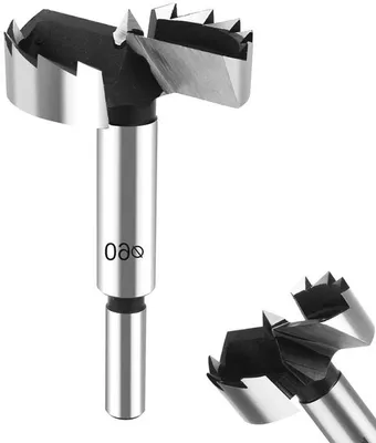 Professionelle Forstnerbohrer 40 mm aus Wolframstahl, ideal für hartes und weiches Holz, Präzisionsbohren und