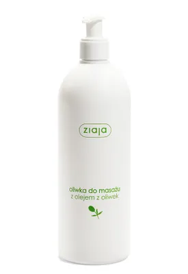 Immagine prodotto di Ziaja Olio professionale con olio d'oliva naturale per il massaggio del corpo, 500 ml