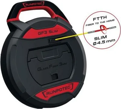 Produktbild von Runpotec GF3SLIM Kabeleinziehsystem o. Meterz. 50 10212