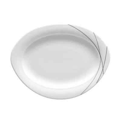 Zdjęcie produktu dla Seltmann Weiden Servierplatte oval 25x19 cm Trio Highline 001.696991