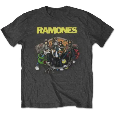 Produktbild von Ramones - Road to Ruin Uni X-Large T-Shirt - Grau
