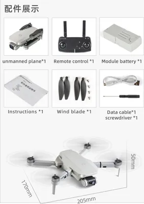 Zdjęcie produktu dla Q8 Bezszczotkowy silnik GPS Inteligentny powrót do domu Optyczny przepływ pozycjonowanie 4k Aerial Drone 1 bateria