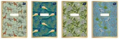 Image de Cahier A5/80 feuilles, quadrillé, Metallic Gold (10 pièces) - INTERDRUK