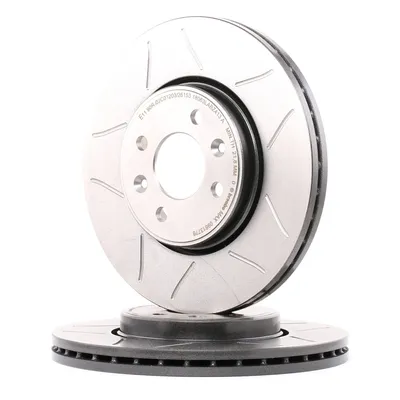 Produktbild von 2x BREMBO 09.8137.76 Bremsscheibe Vorderachse