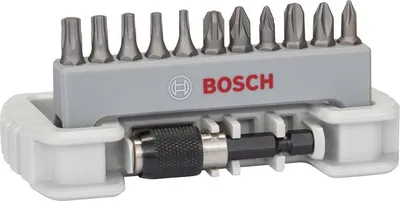 Produktbild von 11-tlg. Extra Hard Kompaktes Schrauberbit-Set mit Bithalter