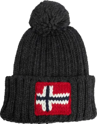 Produktbild von Napapijri Semiury 5 Bommelmütze, Grau One Size