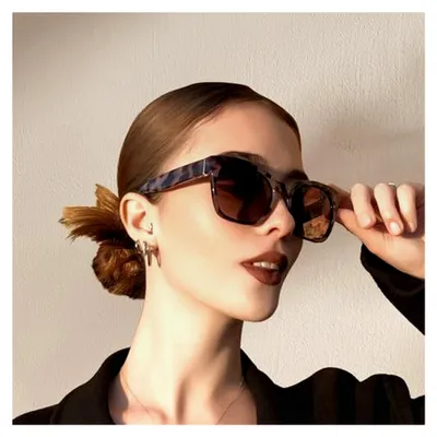 Produktbild von Vintage Cat Eye Sonnenbrille für Damen - Polarisiert, Groß, UV400 Schutz, Retro-Stil