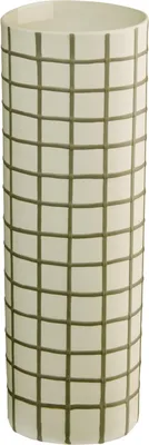 Produktbild von Asa Selection Olive Squares Vase, 8 x 25 cm