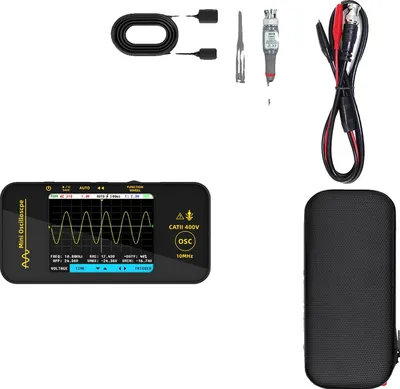 Image de Oscilloscope portable, bande passante de 10MHz, écran 3,2 pouces, OT3 (option A)