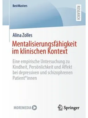 Zdjęcie produktu dla Mentalisierungsfähigkeit im klinischen Kontext