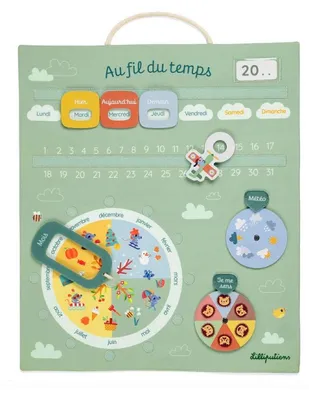 Immagine prodotto di Lilliputiens Calendario nel tempo