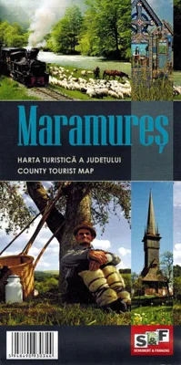 Productafbeelding van Maramures, schaal 1:180.000. Toeristenkaart. Schubert & Franzke