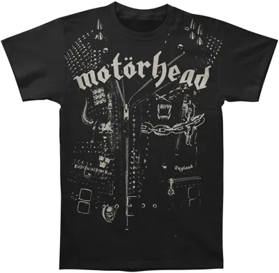 Produktbild von Motorhead - T-Shirt für Herren/Damen Uni RO1095 (L) (Schwarz)
