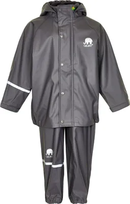 Produktbild von regenanzug Basic Junior Polyester grau 2-teilig Größe 110