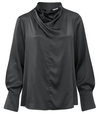 Produktbild von YaYa Satin drape top, PHANTOM 94205 94205 36