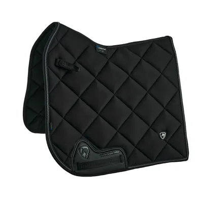 Productafbeelding van ARMA - Dressuurdekken "Classic" ER2043 (15 inch - 16,5 inch) (Zwart)