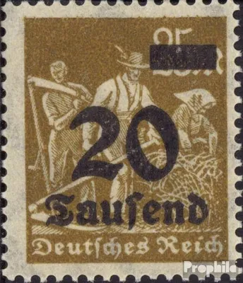 Produktbild von Briefmarken Deutsches Reich 1923 Mi 281 gestempelt Hochinflation