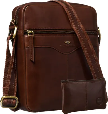 Produktbild von PTN 711-TUM-0482 Braune Ledertasche