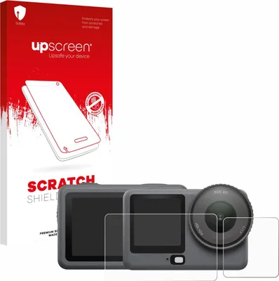 Produktbild von upscreen Schutzfolie für DJI Osmo Action 6 Displayschutz Displayschutzfolie Folie Klar Transparent