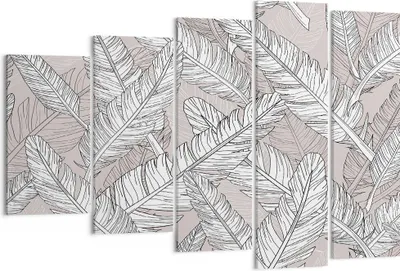 Produktbild von Bild auf Leinwand - Leinwandbild - Feder Grafiken - 150x100cm - Wand Bild - Wanddeko - Wandbilder - Leinwanddruck - Bilder - Kunstdruck - Wanddekoration - Leinwand bilder - Wandkunst - EG150x100-3560