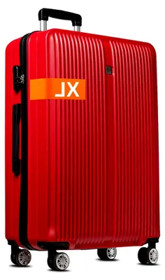 Produktbild von Hartschalenkoffer Trolley Reisekoffer Handgepäck 8 Rollen (Rot, XL)