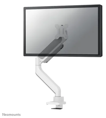 Produktbild von Neomounts DS70-450WH1 Monitorarm 17-42" - Gasfeder - Topfix - 180°-Stopp, Klemme/Durchführung, 15 kg, 43,2 cm (17"), 106,7 cm (42"), 100 x 100 mm, Weiß