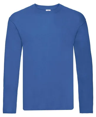 Zdjęcie produktu dla Koszulka męska, długi rękaw - FOL ORIGINAL LS - royal blue - rozmiar M