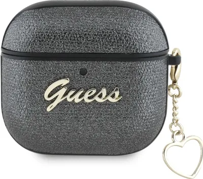 Obrázok produktu pre Guess Kovové písmo Apple AirPods 4 schwarz