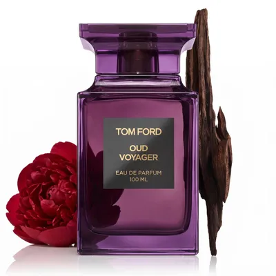 Produktbild von Tom Ford Oud Voyager Eau de Parfum 100 ml Unisex Duft mit Oud, roter Pfingstrose, Geranie, Kardamom, Safran und würzig-holziger Note